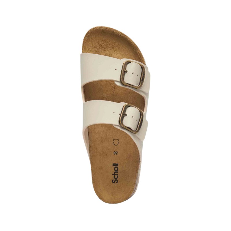 SCHOLL JOSEPHINE  EVA SANDAL IVORY  ΠΑΠΟΥΤΣΙ ΓΥΝΑΙΚΕΙΟ (F321641030 1030)