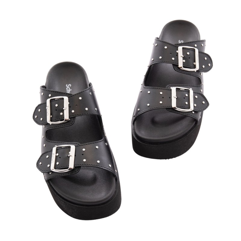 SCHOLL HEATHER EVA SANDAL BLACK  ΠΑΠΟΥΤΣΙ ΓΥΝΑΙΚΕΙΟ (F323051004 1004)