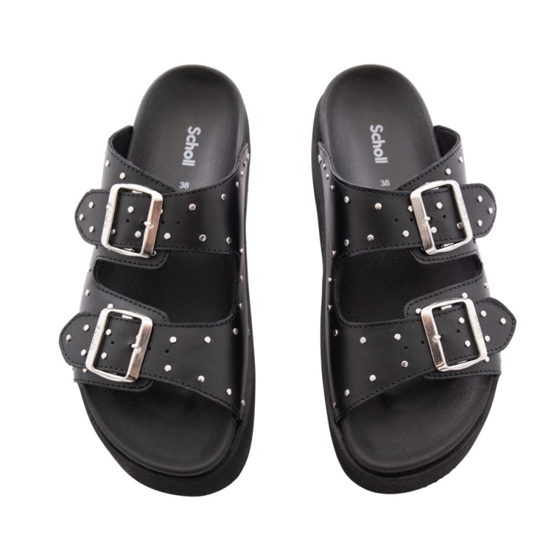 SCHOLL HEATHER EVA SANDAL BLACK  ΠΑΠΟΥΤΣΙ ΓΥΝΑΙΚΕΙΟ (F323051004 1004)