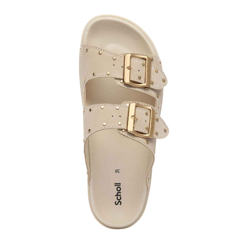 SCHOLL HEATHER EVA SANDAL OFF-WHITE  ΠΑΠΟΥΤΣΙ ΓΥΝΑΙΚΕΙΟ (F323071171 1171)