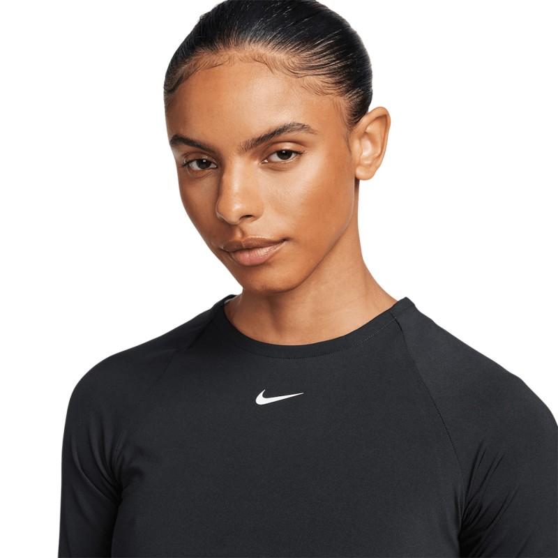 Nike Women's Dri-FIT Cropped Long-Sleeve Top (FV5484-010)