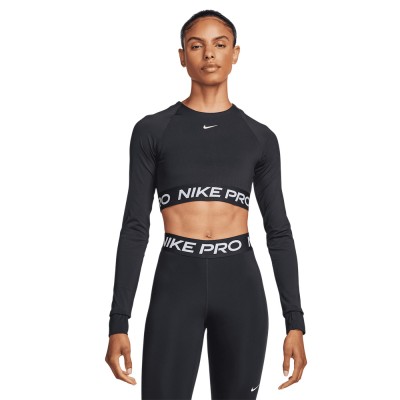 Nike Women's Dri-FIT Cropped Long-Sleeve Top (FV5484-010)