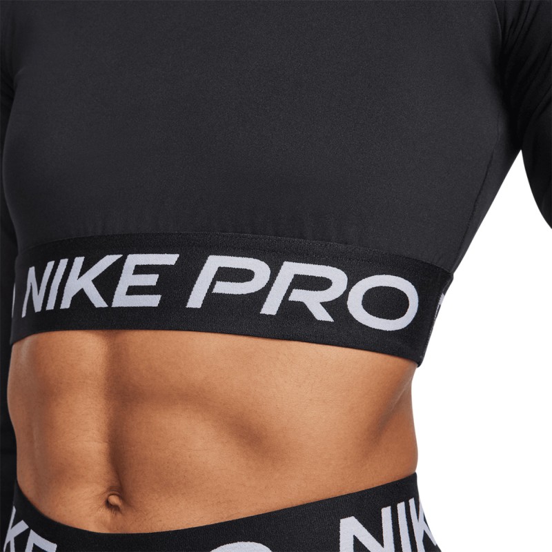 Nike Women's Dri-FIT Cropped Long-Sleeve Top (FV5484-010)