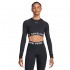 Nike Women's Dri-FIT Cropped Long-Sleeve Top (FV5484-010)