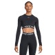 Nike Women's Dri-FIT Cropped Long-Sleeve Top (FV5484-010)