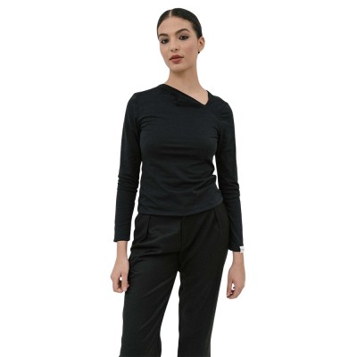 4Tailors The Extra Hot Top (FW25-052 BLACK)