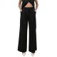 4Tailors The Sweet Heat Wide Leg Pants (FW25-121 BLACK)