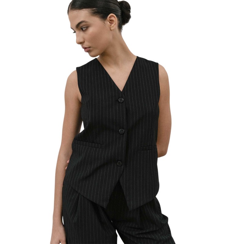 4Tailors The Sweet Heat Vest (FW25-123 BLACK)