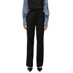 4Tailors The Armor Straight Leg Pants (FW25-272 BLACK)