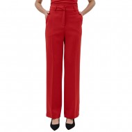 4Tailors The Spice It Up Straight Leg Pants (FW25-431 RED)