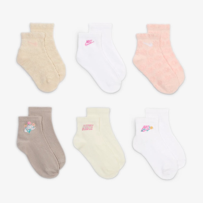 Nike NHG GIRLS FLOWRAL 6PK ANKLE SO (GN1170-X27)