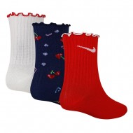 Nike CHERRY LETTUCE MICRO CREW 3PK (GN1339-W8K)