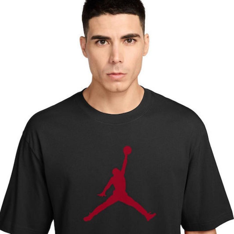 Nike Jordan Jumpman Short Sleeve Tee Black/Gym Red (IR0340-010)