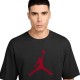 Nike Jordan Jumpman Short Sleeve Tee Black/Gym Red (IR0340-010)