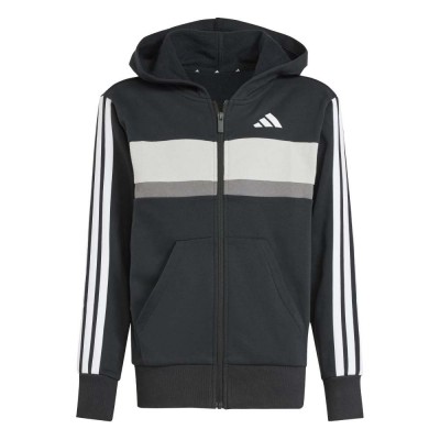 Adidas SEASONAL ESSENTIALS TIBERIO 3 STRIPES FLEECE TRACKSUIT (JC7520)