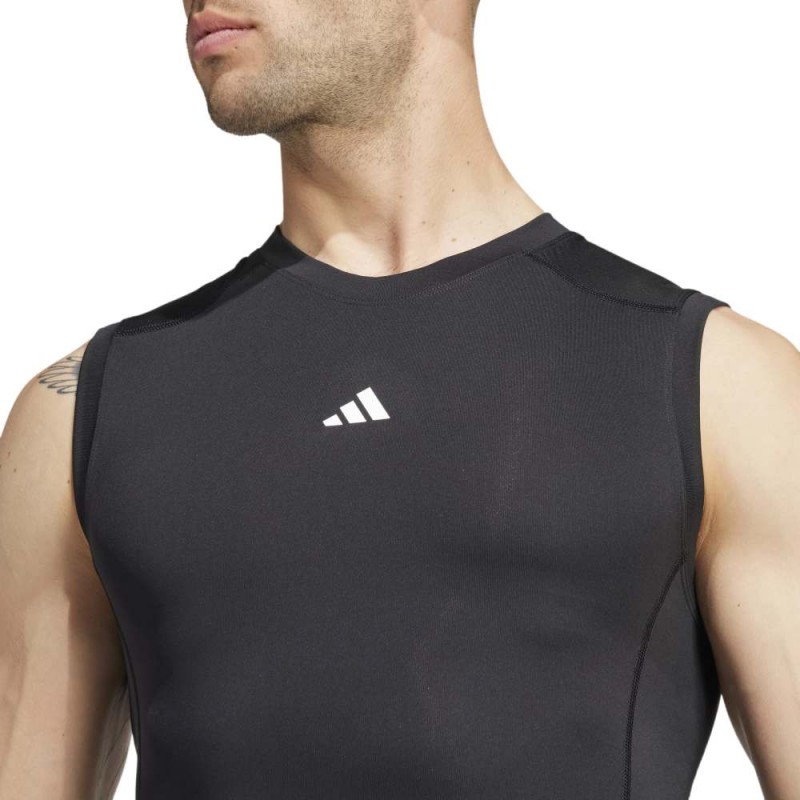 Adidas TECHFIT Compression Training Sleeveless T-Shirt (JE6694)