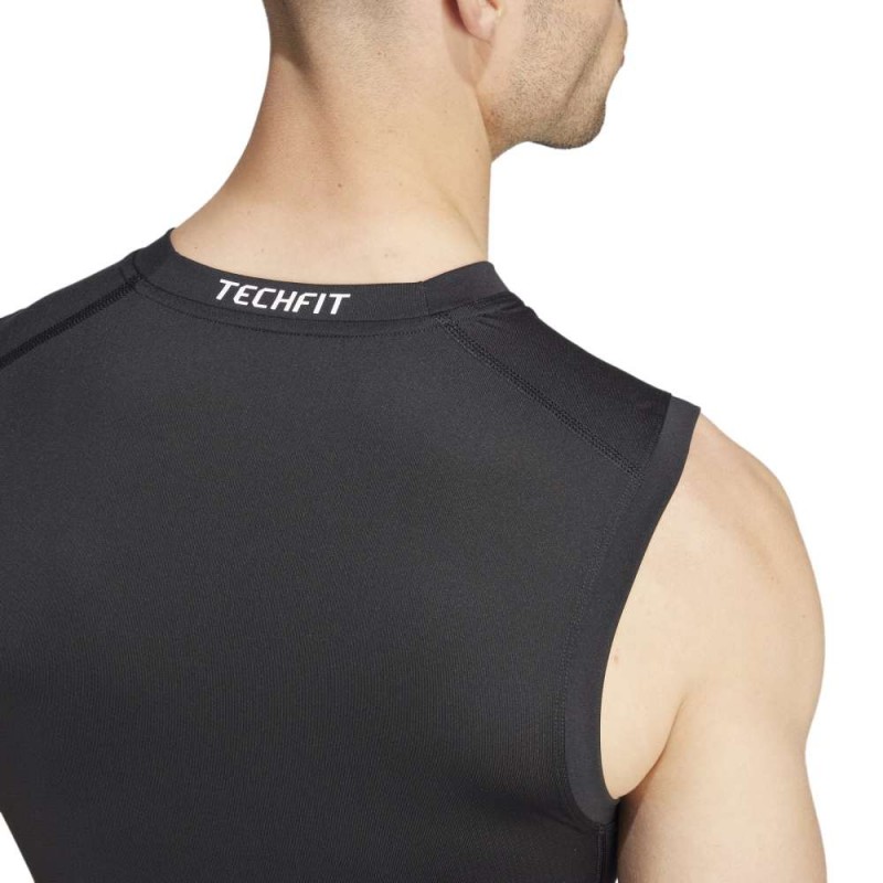 Adidas TECHFIT Compression Training Sleeveless T-Shirt (JE6694)