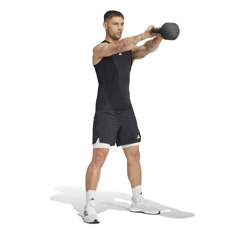 Adidas TECHFIT Compression Training Sleeveless T-Shirt (JE6694)
