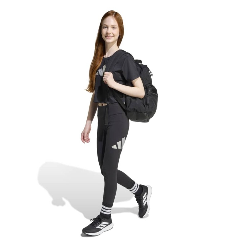 Adidas Junior Girl Everyday Glam Cotton Leggings (JN2228)