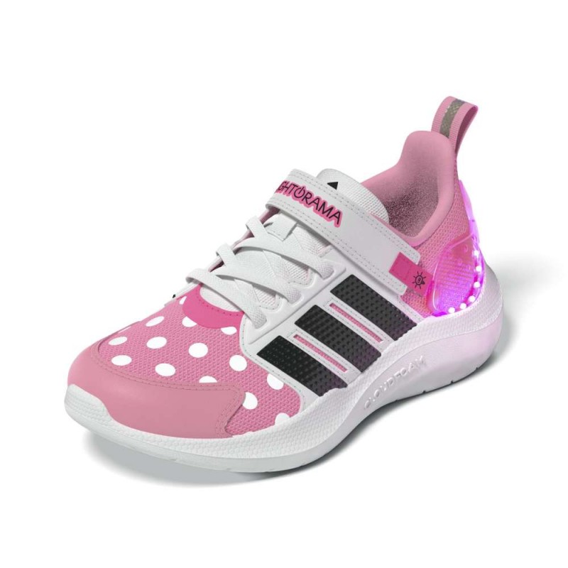 Adidas DISNEY MINNIE MOUSE LIGHTORAMA RUNNER SHOES CHILDREN (JR2305)