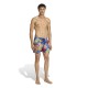 Adidas MEXICANA FLORALS 3 STRIPES SWIM SHORTS 5 INCH (JY9154)