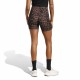 Adida Seasonal Essentials Leopard Print Biker Shorts with 3-Stripes (JZ0201)