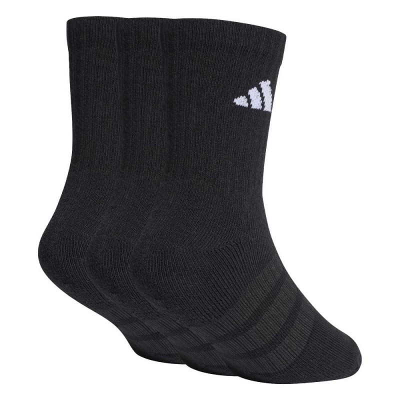 Adidas CUSHIONED SPORTSWEAR CREW SOCKS 3 PAIR PACK (JZ0527)