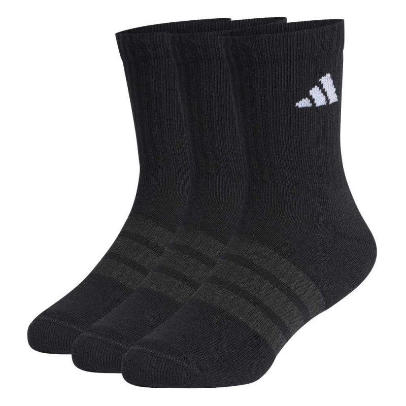 Adidas CUSHIONED SPORTSWEAR CREW SOCKS 3 PAIR PACK (JZ0527)