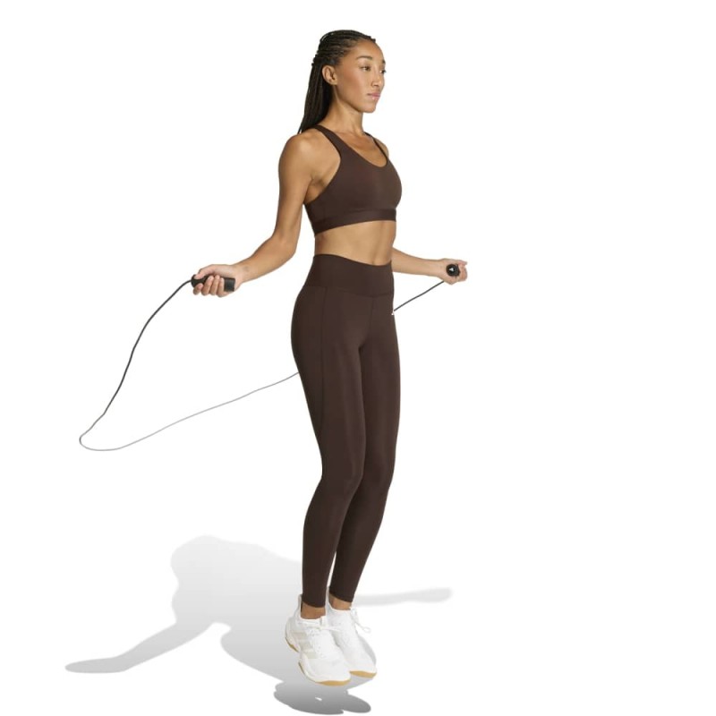 Adidas Optime Essentials Stash Pocket Full Length Leggings (JZ0824)