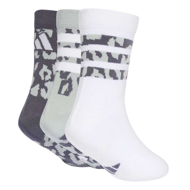 Adidas YOUTH GIRLS LEO 3PP SOCKS (KA0279)