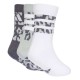 Adidas YOUTH GIRLS LEO 3PP SOCKS (KA0279)