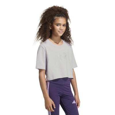 Adidas EVERYDAY GLAM CROPPED GRAPHIC T-SHIRT JUNIOR (KA2971) Adidas EVERYDAY GLAM CROPPED GRAPHIC T-SHIRT JUNIOR (KA2971)