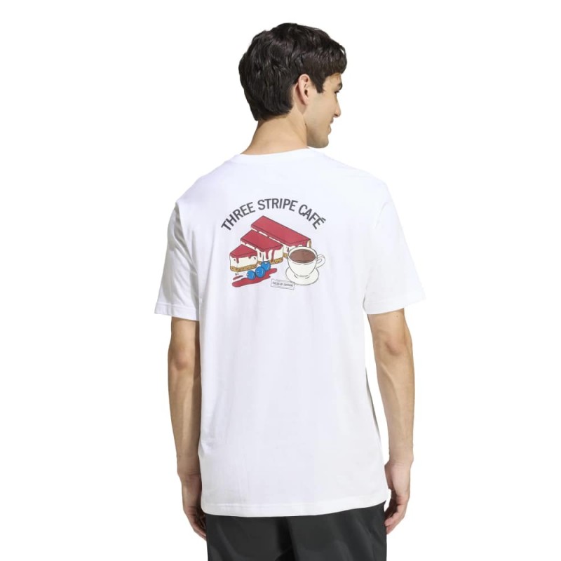 Adidas COFFEE CAFE CHEESCAKE GRAPHIC T-SHIRT (KB2497)