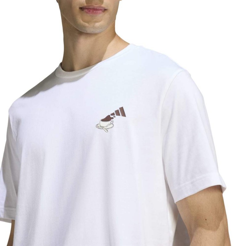 Adidas COFFEE CAFE CHEESCAKE GRAPHIC T-SHIRT (KB2497)