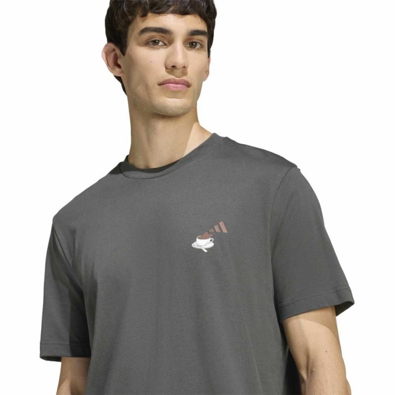 Adidas COFFEE CAFE CHEESCAKE GRAPHIC T-SHIRT (KB2499)