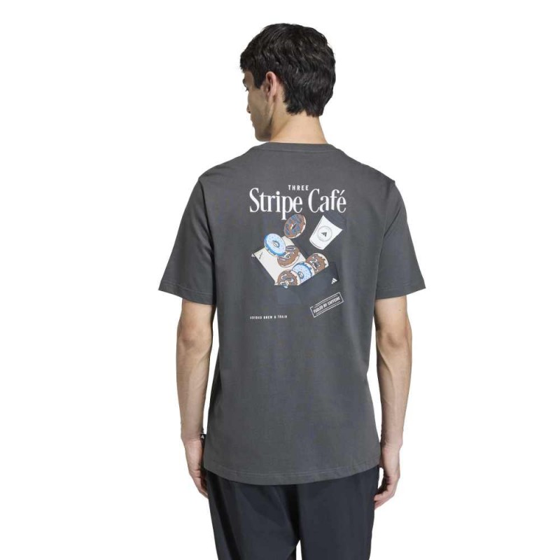 Adidas COFFEE CAFE DONUT BOX GRAPHIC T-SHIRT (KB2502)