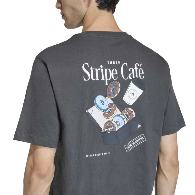 Adidas COFFEE CAFE DONUT BOX GRAPHIC T-SHIRT (KB2502)