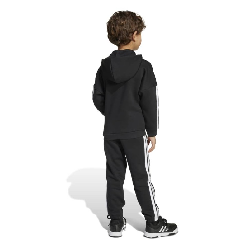 Adidas LITTLE KIDS 3 STRIPES ESSENTIALS FLEECE TRACKSUIT (KB5582)