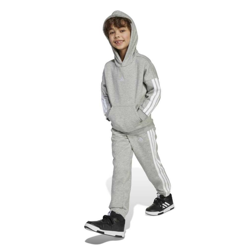 Adidas LITTLE KIDS 3 STRIPES ESSENTIALS FLEECE TRACKSUIT (KB7808)
