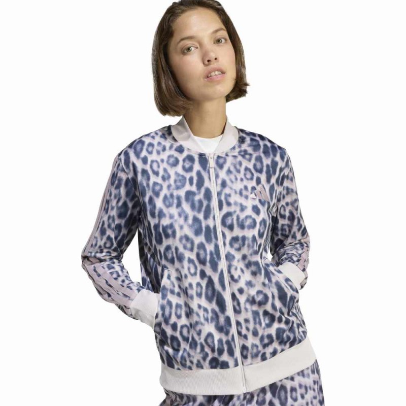 Adidas ESSENTIALS 3-STRIPES TRACKSUIT ANIMAL AOP (KB8935)