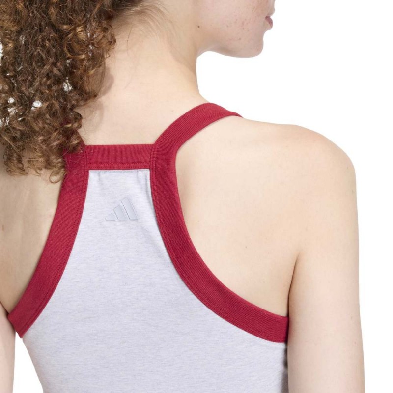 Adidas Seasonal Essentials Colorpop Tank with Embroidered Graphic (KC3938)