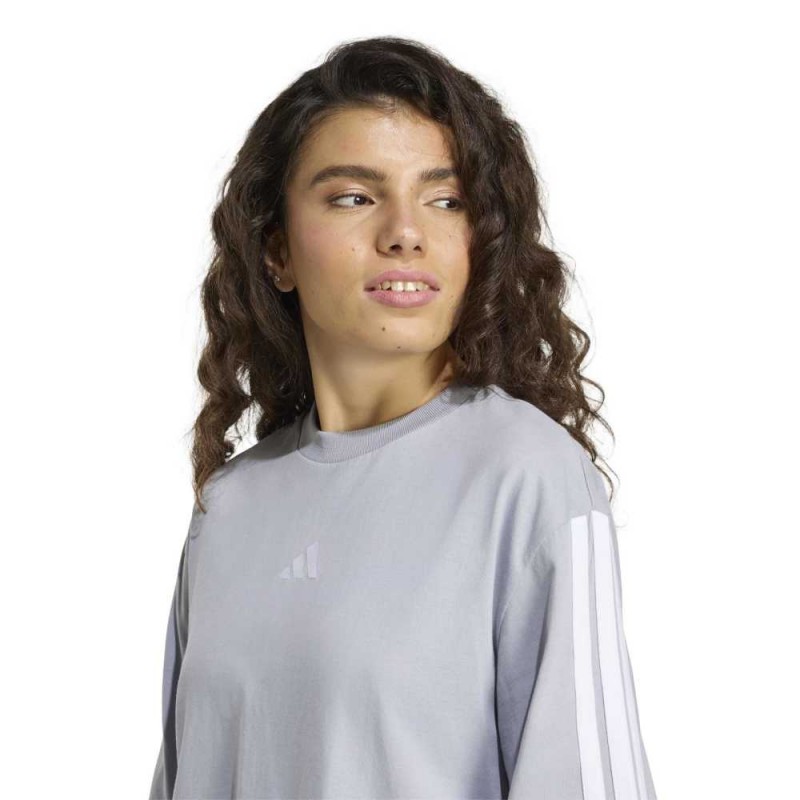 Adidas ESSENTIALS 3-STRIPES COTTON LOOSE T-SHIRT (KC5225)