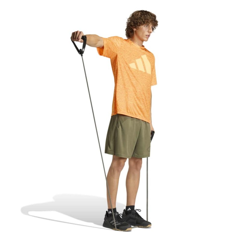 Adidas WORKOUT ESSENTIALS BASE PIQUE BIG LOGO SHORT (KC8117)