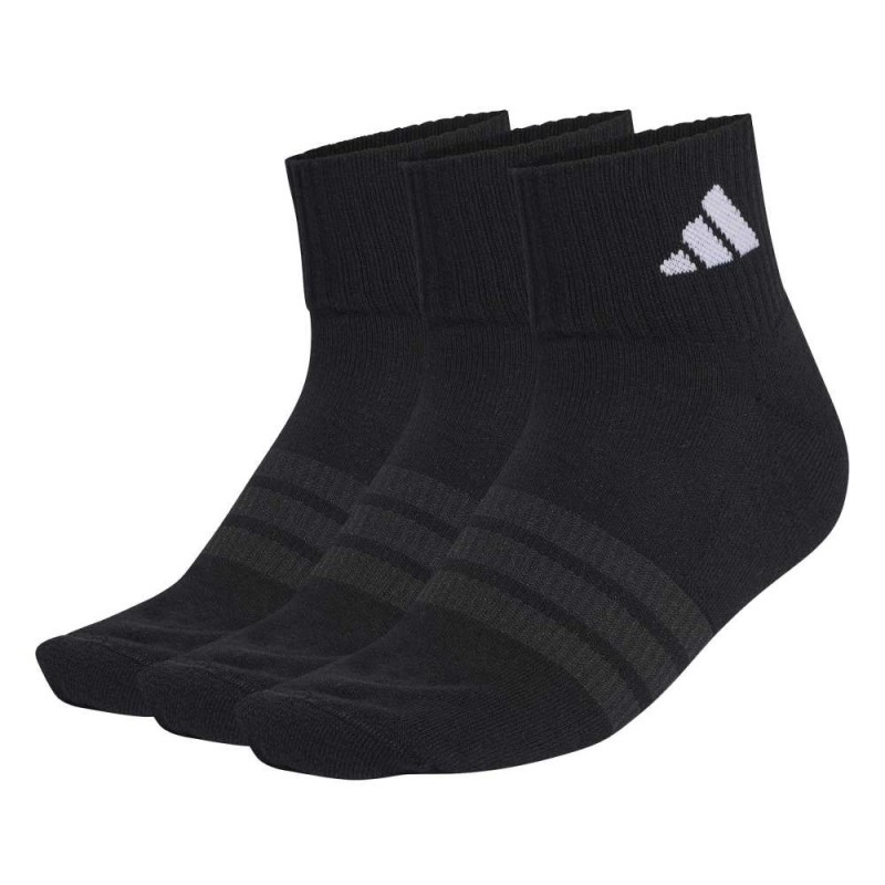Adidsa CUSHIONED SPORTSWEAR ANKLE SOCKS 3 PAIR PACK (KC9633)