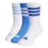 Adidas Kids 3-Stripes Cushioned Crew Socks 3 Pair Pack (KD1720)