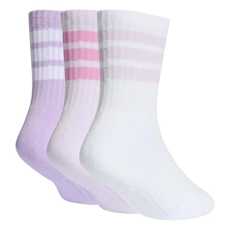 Adidas 3STRIPES CUSHIONED SPORTSWEAR CREW SOCKS 3 PAIR PACK (KD1721)