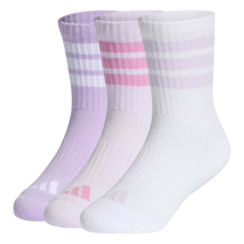 Adidas 3STRIPES CUSHIONED SPORTSWEAR CREW SOCKS 3 PAIR PACK (KD1721)