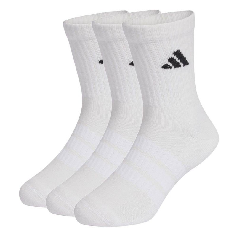 Adidas CUSHIONED SPORTSWEAR CREW SOCKS 3 PAIR PACK (KD1725)