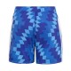 Adidas Football-Inspired Graphic Swim Shorts (KD5350)