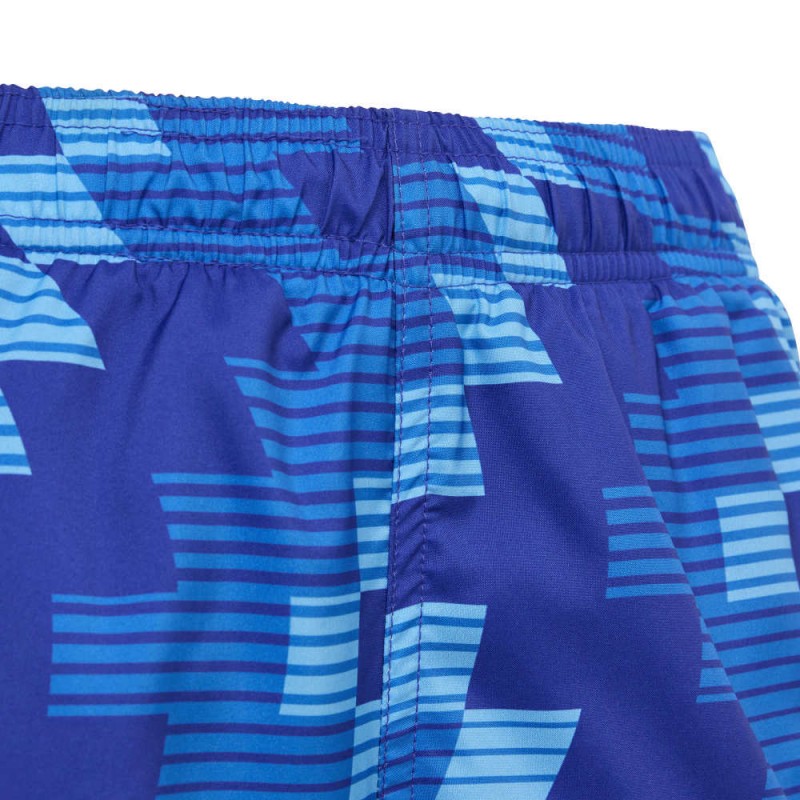 Adidas Football-Inspired Graphic Swim Shorts (KD5350)